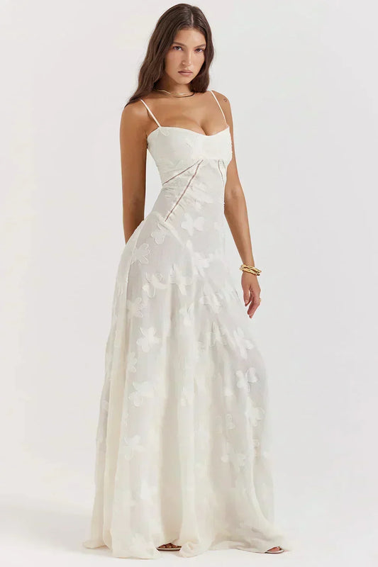 Maxikleid mit Blumenmuster