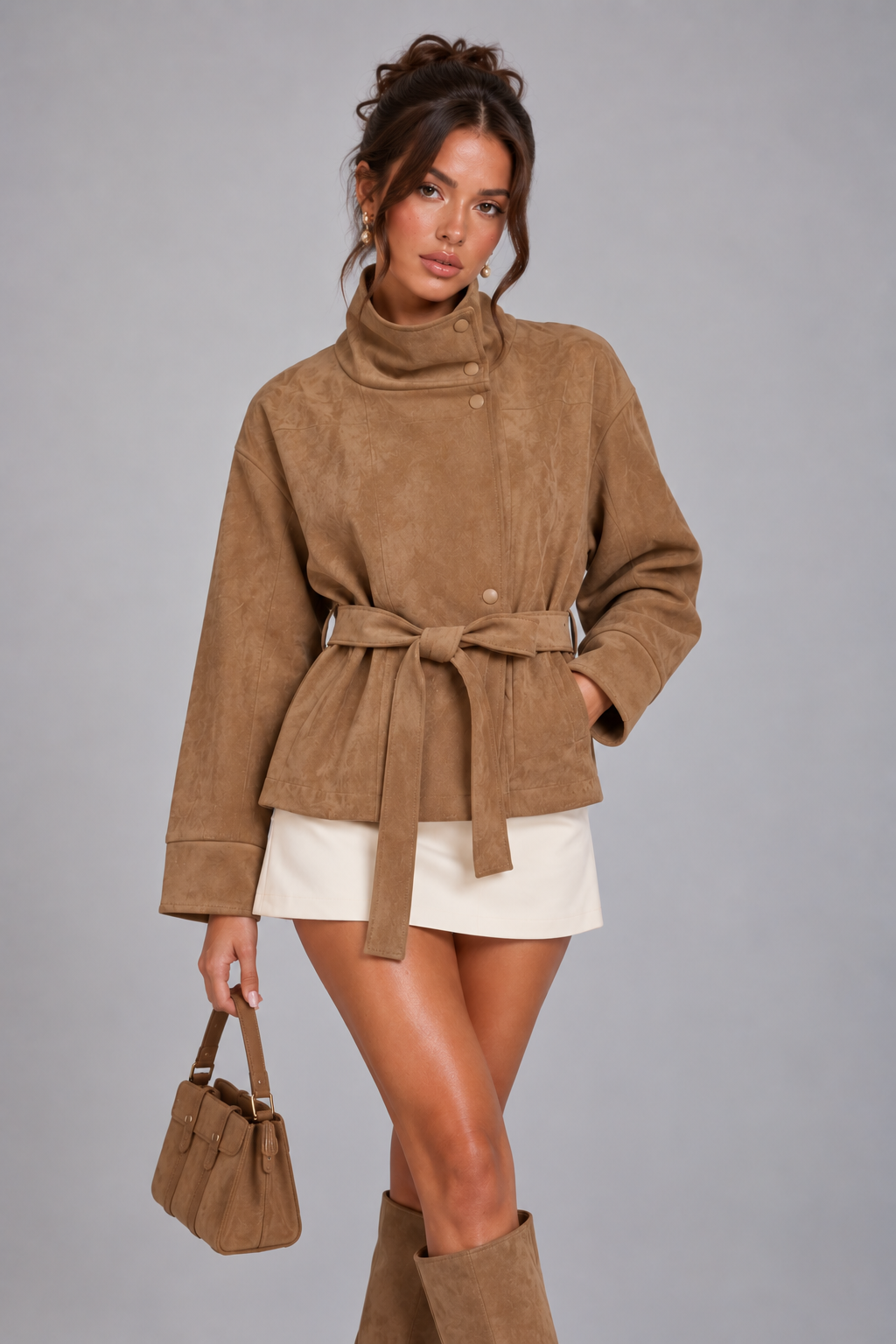 Virale Suede Jacke