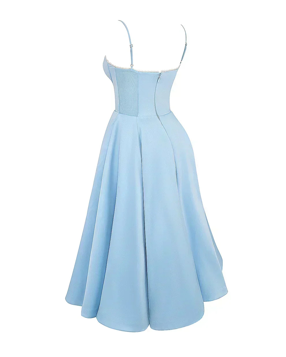 Ausgestelltes Abendkleid