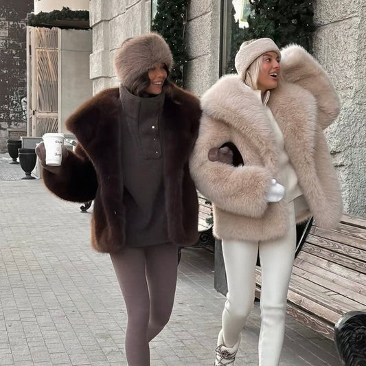Faux Fur Jacke