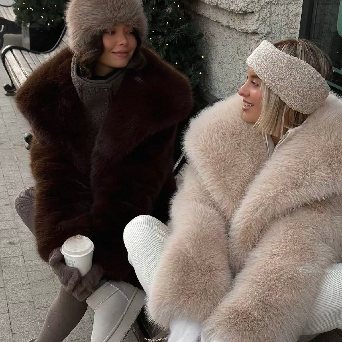 Faux Fur Jacke